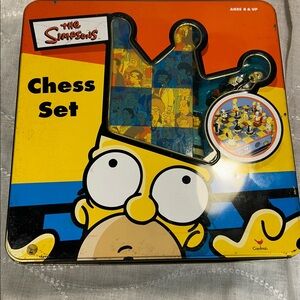Vintage Simpsons 2002 chess set